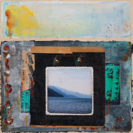 mixed media painting by Nancy Hilebrand