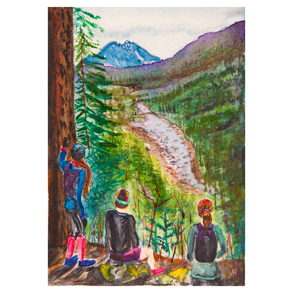 Golden Ears trail runners