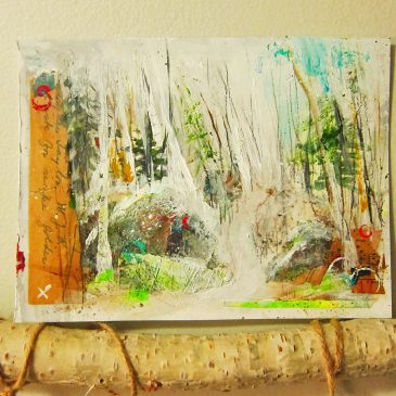 Treetop Trail on Paper